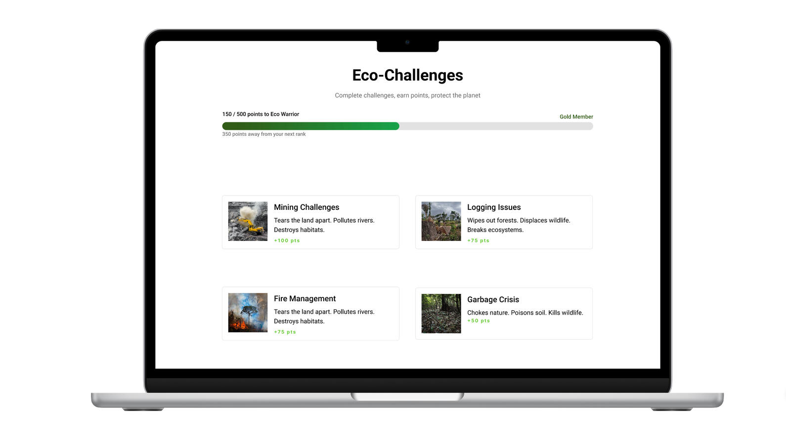 Act & Earn →